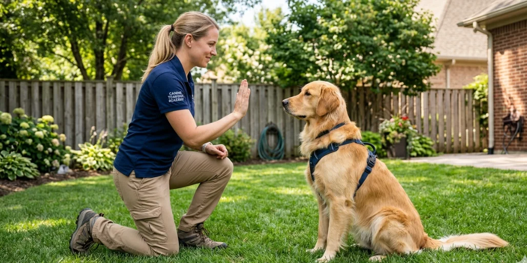 how to teach a dog to stay
