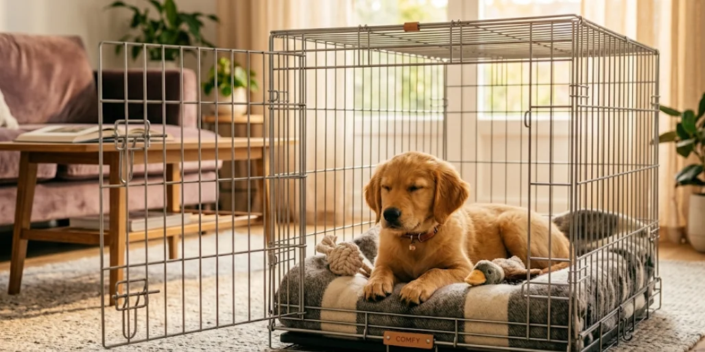 Crate Training a Dog