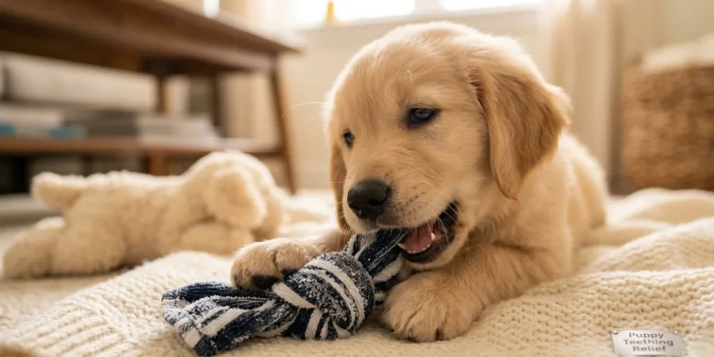 Homemade Dog Teething Toys