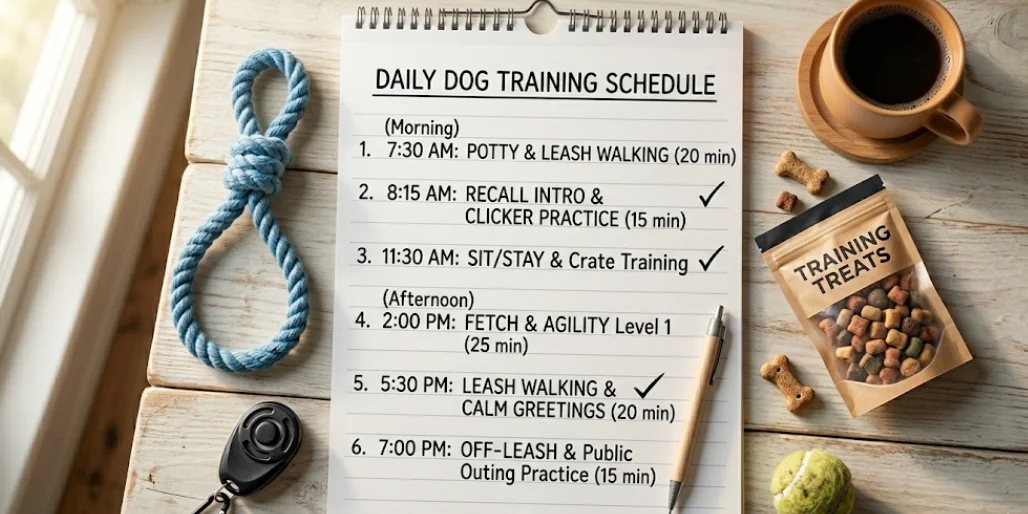 How Many Times a Day Should You Train a Dog
