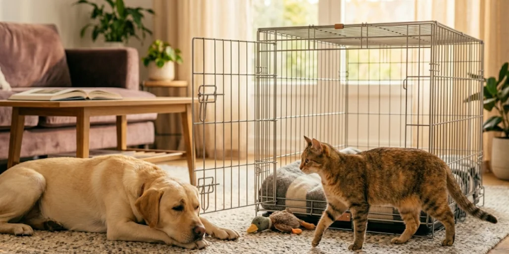 How to Stop a Dog Chasing Cats