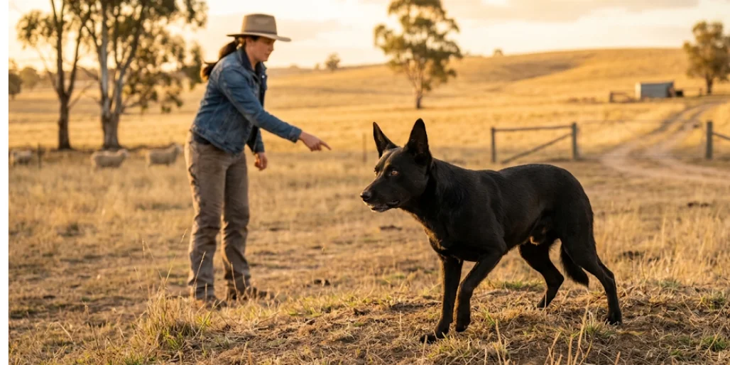 Australian Kelpie Training