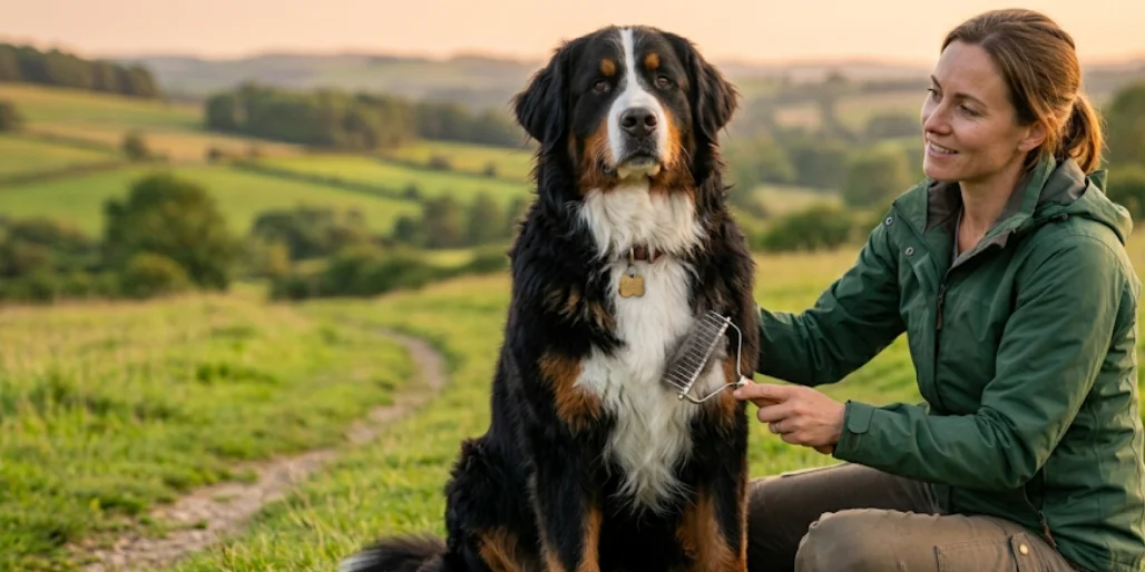 Bernese Mountain Dog Shedding