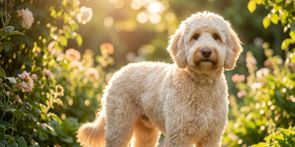 Cream Australian Labradoodle