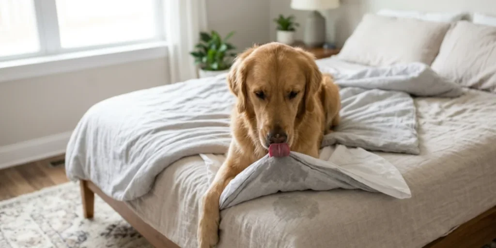 Why Does My Dog Lick Bed Sheets
