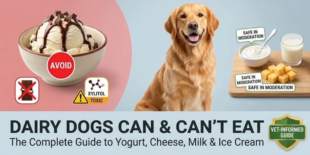 Dairy Dogs Can and Can't Eat