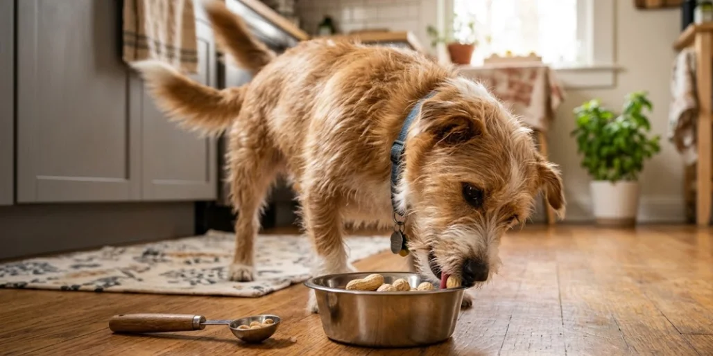 Dog Ate Peanuts