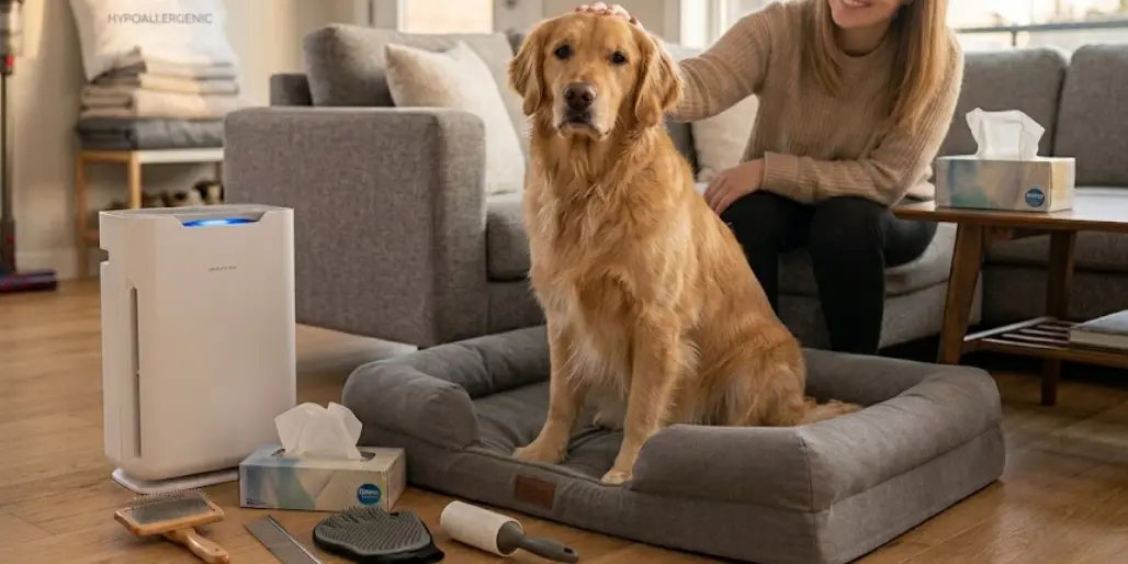 Are Golden Retrievers Hypoallergenic?