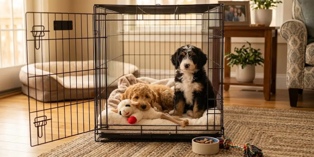 Crate Train Your Doodle Puppy
