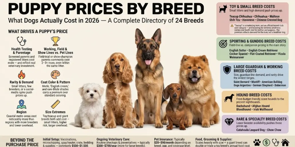 Dog Breed Cost Guides