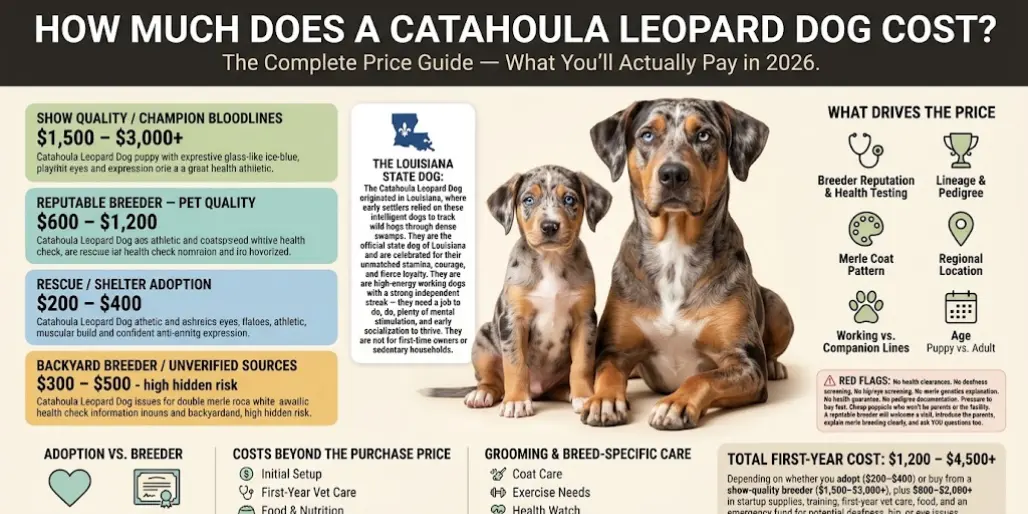 How Much Does A Catahoula Leopard Dog Cost
