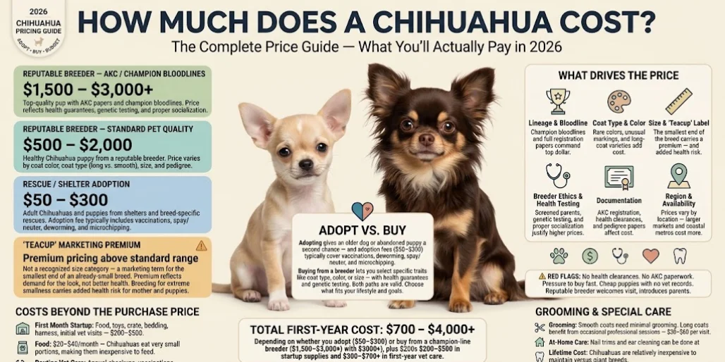 How Much Does a Chihuahua Cost?