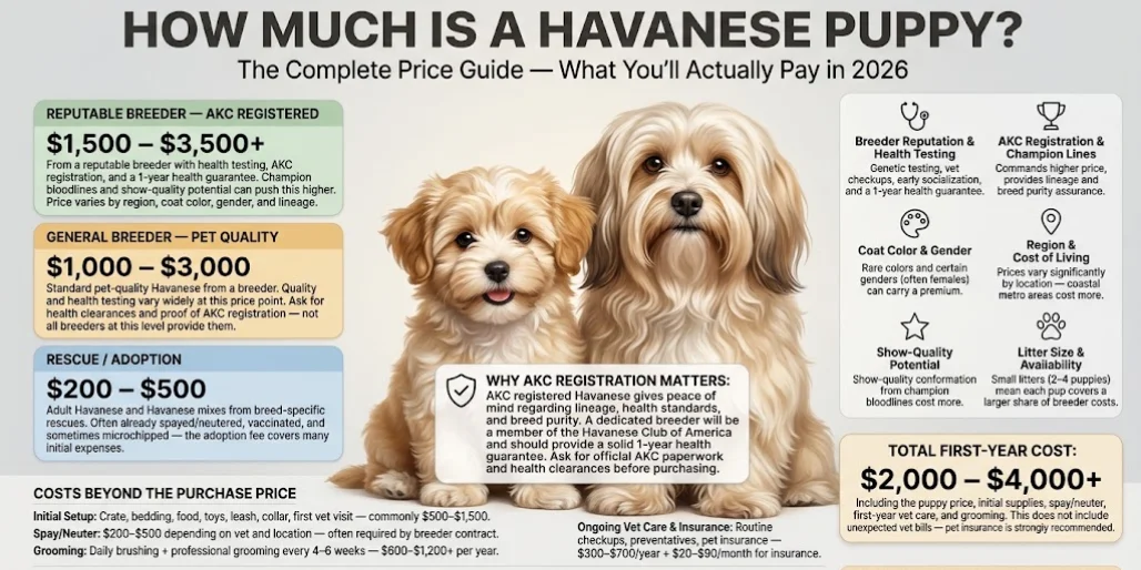 How Much Does a Havanese Puppy Cost?