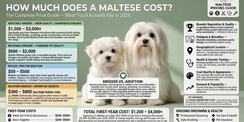 How Much Does a Maltese Cost?