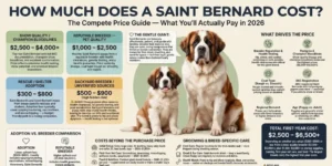 How Much Does a Saint Bernard Cost?