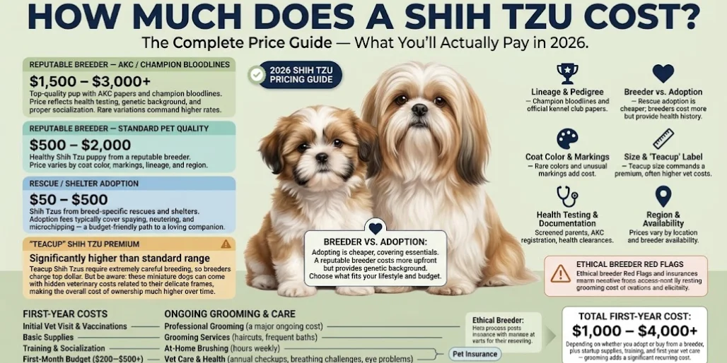 How Much Does a Shih Tzu Cost?