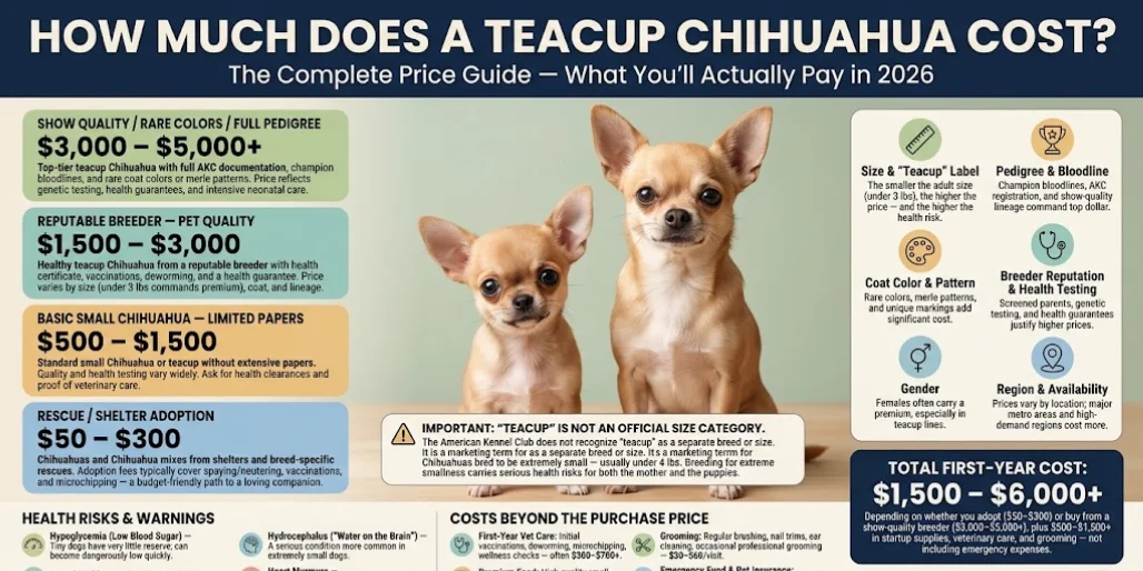 How Much Does a Teacup Chihuahua Cost?