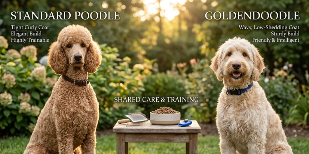 Poodle vs Goldendoodle