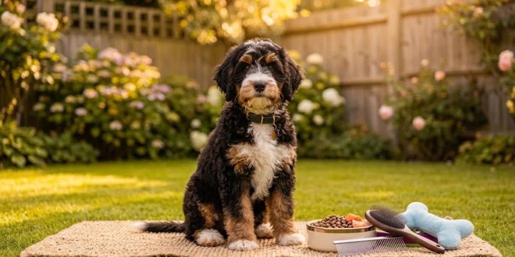 Teddy Bear Mini Bernedoodle