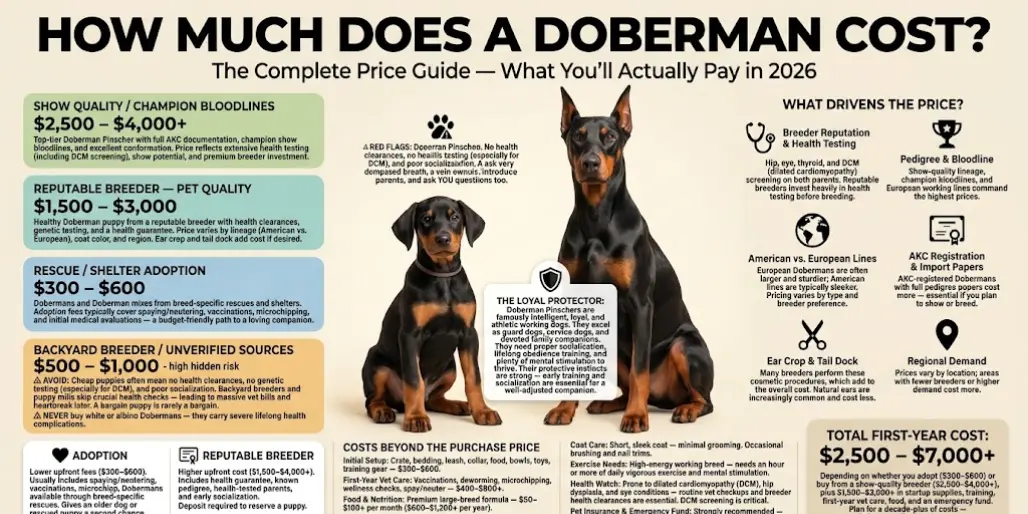 What Does A Doberman Cost?